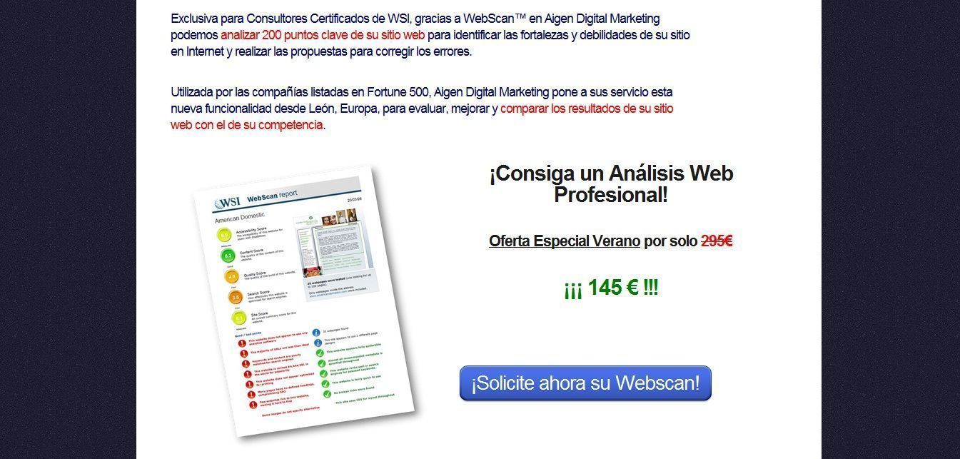 Una Landing Page NO es una Homepage